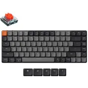 Keychron K3X-H1 K3 75% QMK RGB Backlight (Hot-Swappable) Low Profile 2.0 Red Switch Wireless Mechanical Keyboard [K3X-H1]