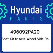 496092PA20 Hyundai Boot kitfr axle wheel side rh 496092PA20, New Genuine OEM Par