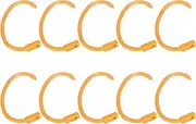 Plastic Firm Cow Nose 错误 Set for Cattle Traction, 10PCS