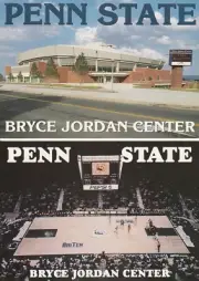 (2) Penn State University Nittany Lions Basketball Bryce Jordan Center Postcards