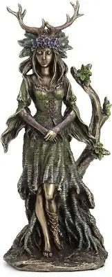 Guardian of the Trees Bronze Finish Statue Tree Goddess by Veronese