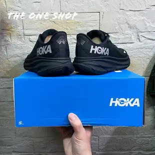 HOKA ONE ONE Clifton 9 GTX Gore-Tex 黑色 輕量 反光 運動鞋 慢跑鞋 適合戶外活動