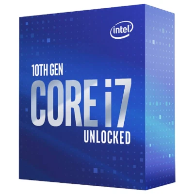 Box CPU Processor Intel Core i7 10700K Socket 1200 8-Core 5.10 GHz 125W C10700KB