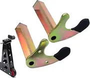 Motorbike Lift Hooks – Paddock Stand Attachment, Rear Wheel Rest Tool | Rear Tire Hook Kit for Dirt Trail Motorcycles, Stable Workshop Setup, Spool Stand Support Frame