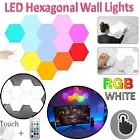 hexagon Led Lights Quantum Hexagonal Sensor Light Smart Touch Modular Wall Lamp