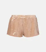 [Oseree] Oséree Marylin sequined shorts AU 14 neutrals