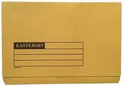 Document Wallet Full Flap, Foolscap, 270gsm, Yellow, Pack of 50