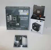AMD Ryzen 5 7600X CPU ASUS B650M-A Prime AX II G.Skill 16GB RAM X120 air cooler
