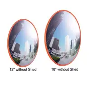 for Narrow Roads Streets and Intersections Reflective Convex Mirror