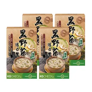 【聯華食品 KGCHECK】黑野菜活力餐 (4盒組)