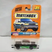 1998 Matchbox #31 Classic Decades 1957 Chevrolet Bel Air