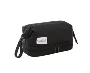 Large capacity travel makeup bag -black