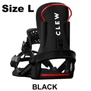 Clew FREEDOM 1.0 Binding Snowboard Black Size L Model Step In N