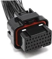 26 34Pin TE AMP Tyco SUPERSEAL 1.0MM Auto Oil Gas Female Electronic Connector Wiring Harness Plug 3-1437290-7 4-1437290-0 (Color : 34Pin 4 Slots, Size : 1 Pc)