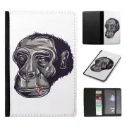 PASSPORT ITINERARY ORGANIZER|MONKEY APE GORILLA HEAD 3