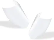 [QTMMC] 8 Pairs Shoe Tree Plastic Shoe Stretchers Crease Protectors Shoe Shaper Clear Boot Inserts Stretchers Maintain Shape Guards Fit for Men Women Adult Kids Shoes All UK Sizes, Clear, One Size