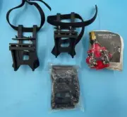 ATB Pedal Set-Bicycle-Toe Clip & Strap Pedal-P/N 60901 Medium