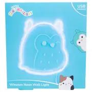 Squishmallows Neon Wall Light - Winston The Owl