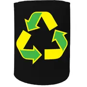 Alcohol Stubby Holder - Recycling - Funny Novelty Birthday Gift Joke Beer Can Bottle Coolie
