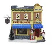 St. Nicholas Square Barber Shop Christmas Village (50% off)