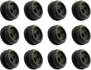 Fuel Line Tank Grommet 2-Hole diameter 24mm For Homelite Ryobi trimmer (Pack of 12)