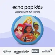 Amazon Echo Pop Kids Smart Speaker w/ Parental Controls | Disney Princess | $49