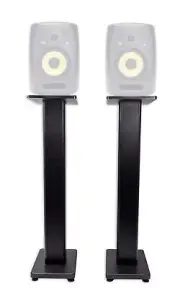 (2) Rockville 36” Studio Monitor Speaker Stands For KRK VXT-8 Monitors