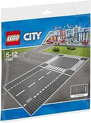 LEGO City Straight & Crossroad 7280 Playset Toy