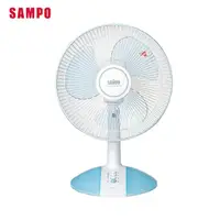 在飛比找momo購物網優惠-【SAMPO 聲寶】12吋三片扇葉機械式桌扇風扇 -(SK-