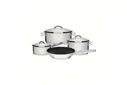 4pc Tramontina Solar Cookware Home Kitchen Casserole Saucepan Cooking Tool Set
