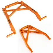 GTB Metal Front Bumper Brace & Center Roll Bar Set for 1/5 RC Car HPI Baja 5B