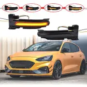 2X Dynamic Turn Signal Light LED Mirror Indicator For Ford Focus MK4 (for: Ford)