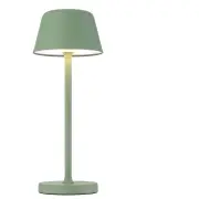 Briana Rechargeable Table Lamp, Green