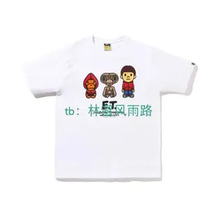 Bape casual sports short-sleeved T shirt Bathing Ape A猿人頭