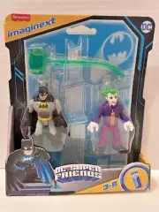 Imaginext DC Super Friends Batman & "The Joker" Action Figures