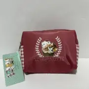 Mofusand Sanrio Pouch Kitty-Chan Brown White Tiger With Tag Label JPN Limited Ed