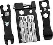 WHAMVOX Multi Function Bike Repair Tool Kit Compact Mechanic Tool for Bicycles Home Appliances Furniture Portable Design with Screwdriver Wrench Chain