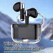 144 Language Translator Earbuds 5.3 Wireless Two Way Translator Device﻿m0