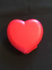 NEW Tupperware Tupper Keeper - Heart Container - RED - FREE SHIPPING!