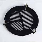 Aluminum Alloy Bahtinov Mask Focusing Plate for Astronomical Telescope Monocular(200 (215-260mm))