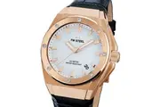 TW Steel CE4109 Silver Dial Black Leather Unisex Watch