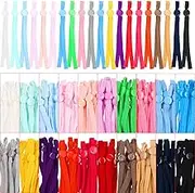 200 Pieces Elastic Cord with Adjustable Buckle Earloop Cord Sewing Elastic Strap Band with Adjustable Buckle for DIY Craft(Mixed Colors)