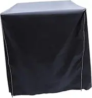Tofficu Dust Washing Machine Cover Elastic Band Design Full Protection for Washer and Dryer Keeps Machines Clean and Dry for Laundry Use