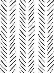 HAOKHOME Stripes Peel and Stick Wallpaper Boho Removable Black/White Chevron Vinyl Self Adhesive Mural Contact Paper17.7in x 9.8ft