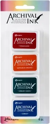Ranger Archival Mini Ink Pad Kits-Kit 1 AIMK-57673