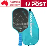 AMASPORT Kronos RAW 3K Carbon Fiber Pickleball Paddle w Cover Pickleball Racket