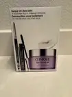 Clinique Swipe On (And Off) Set - Cleansing Balm, Mascara, Eyeliner - NEW