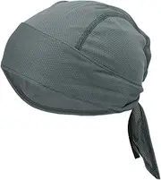 [X AUTOHAUX] Cycling Hat Sweat and Moisture Wicking Breathable Hard Hat Liner Ice Silk Mesh Fabric Gray 29x42.5cm 1 Pcs