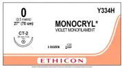 Monocryl, Size CT-2, , 27”, 36/Box, Y334H