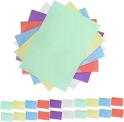 NUOBESTY Plastic Folder Set 36 Pieces A4 Size Document Folders for School Office Study